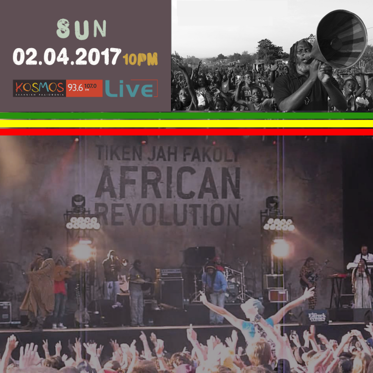 Listen to Tiken Jah Fakoly @ Kosmos Live 02.04.17