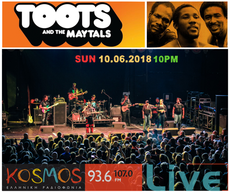 Listen to Toots & The Maytals @ Kosmos Live 10.06.18