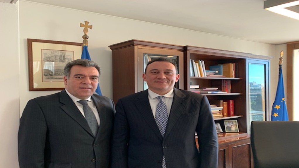 Συνάντηση του Υφυπουργού Τουρισμού Μ. Κόνσολα με τον Υφυπουργό Εξωτερικών Κ. Βλάση
