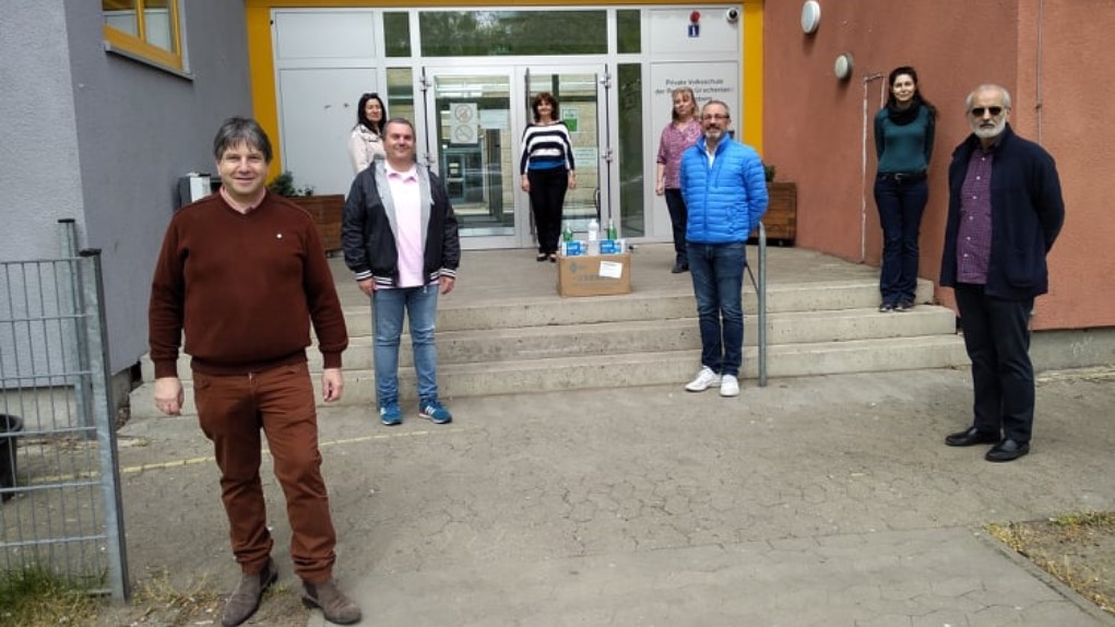 Νυρεμβέργη: Δωρεά προστατευτικών μασκών και αντισηπτικού από την Ελληνική Κοινότητα
